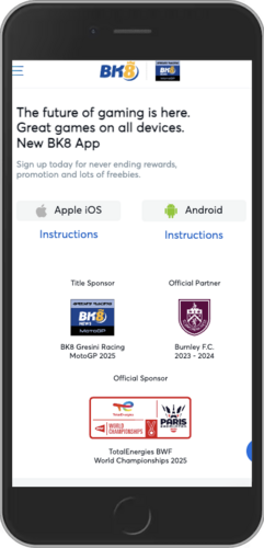 Download BK8 apps for Android and iOs